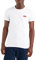 Levi's Herren 2-Pack Crewneck Graphic Tee T-Shirt, Chesthit White / Caviar, L