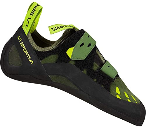 La Sportiva Tarantula Scarpe da Arrampicata Uomo, Olive Neon 719720, 43 EU