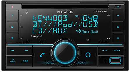 Kenwood DPX505BT 2-DIN CD Receiver with Bluetooth