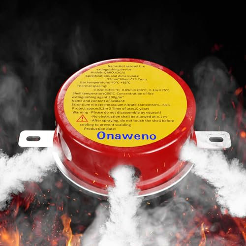 Petit extincteur domestique, extincteur automatique, protection incendie de batterie de voiture, petite armoire de distribution d'énergie, dispositif d'extinction d'incendie auto-déclenchant