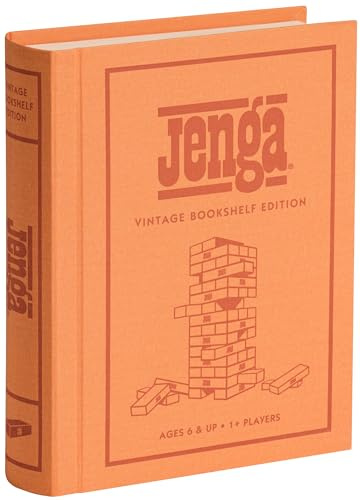 Winning Solutions WS Game Company Jenga Vintage Bookshelf Edition
