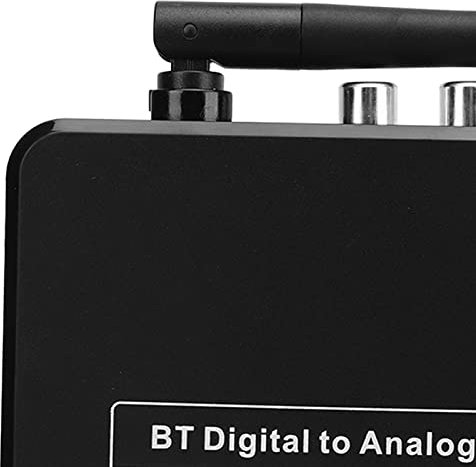 Digital till analog ljudkonverterare Bluetooth 5.1 Digital till analog mottagarkonverterare för PS3 för DVD Hemmabio Material 175G Vikt