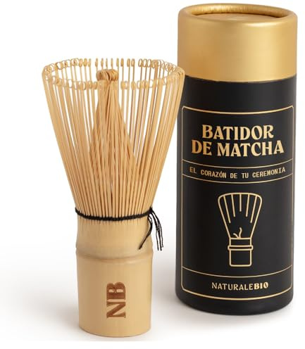 NaturaleBio Frusta per Matcha in Bambù