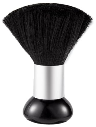 Brosse Pour Saupoudrer Le Cou | Outil Portable Pour Le Nettoyage De La Poudre Des Ongles, Professionnel, Et Salon Pour, Visage Et Ongles | Supprime Doucement Les Cheveux Lâches Et De La