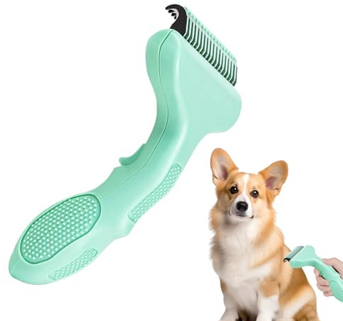 Spazzola Per Gatti Per La, Auto-Pulente Toelettatura Delicata, Spazzola Per Sottopelo Canino E Pettine Per Pelo, per Tutte le Razze a Pelo Corto e Lungo Ideale per Uso Quotidiano in