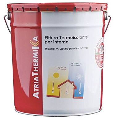 ATRIATHERMIKA - PITTURA PER INTERNI 13LT - TERMOISOLANTE - PITTURA TERMICA ATRIATHERMICA PER INTERNI BIANCO