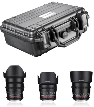 Samyang Videoobjektiv – DSLR Basic Set MFT svart