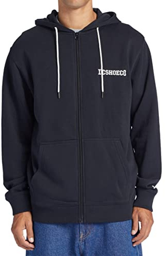 DC Shoes Baseline - Kapuzenpulli mit Reißverschluss für Männer Schwarz