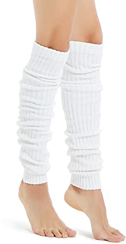 Kayhoma Extra Soft Over the Knee High Leg Warmer, Artificial Wool Thigh High Leg Warmers