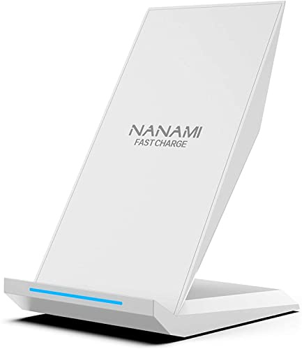 NANAMI Wireless Charger - Induktive Ladestation für iPhone 17 16 15 14 13 12 Pro 11 XS Max XR X 8 Plus,kabelloses Ladegerät Phone Charger Handy ladestation Schnell für Samsung Galaxy S26 S25 S24 S23