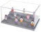 OLYCRAFT 3Stöckige Minifiguren Vitrine Aus Acryl Staubdichte Ausstellungsbox Für Bausteine Acryl Vitrine Herausnehmbare Vitrine Figuren Vitrine Für Sammlung Actionfiguren Blöcke Modelle-27x13.7x16cm