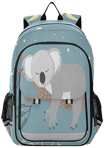 YOUJUNER Kinder Schulrucksack Süße Koala-Bär-Druck Schulranzen Schultasche Sporttasche Backpack für Mädchen Jungen