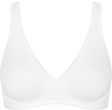 Sloggi Reggiseno Basic + Morbido da Donna, Bianco, 2B IT (75B EU)