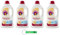 4x Chanteclair Lavatrice Marsiglia Detersivo Liquido - Flüssigwaschmittel für die Waschmaschine - Waschmittel Formel mit Entfetter 28 Wäschen 1260ml + Beni Culinari Kostenloser Schlüsselanhänger