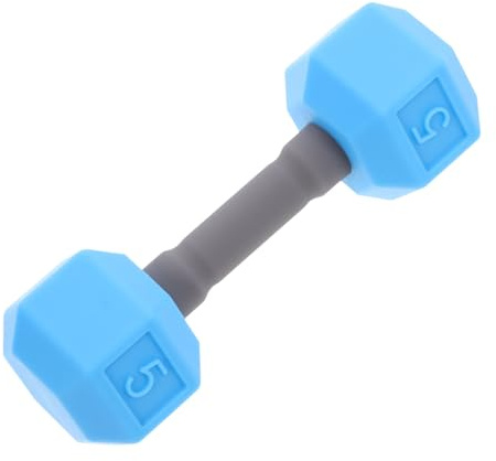 FUNOMOCYA Lightweight Silicone Kids Dumbbells for Physical Training with Hexagonal Shape Suitable for Gymnastics Training and Performances Fitness Equipment for Children