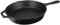 Lodge Wildlife Series Bratpfanne mit Hirschszene aus Gusseisen, 26 cm, Schwarz
