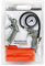 KOMBO - Kit Accessori per Compressore – 2 Pistole Aria (Soffiaggio + Gonfiaggio con Manometro) + Tubo Spiralato 5 m – Universale, Compatibile con Compressori Aria