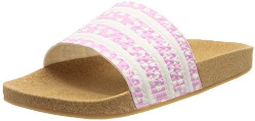 adidas Damen Adilette W Sneaker, Bliss Lila/FTWR White/GUM4, 37 EU