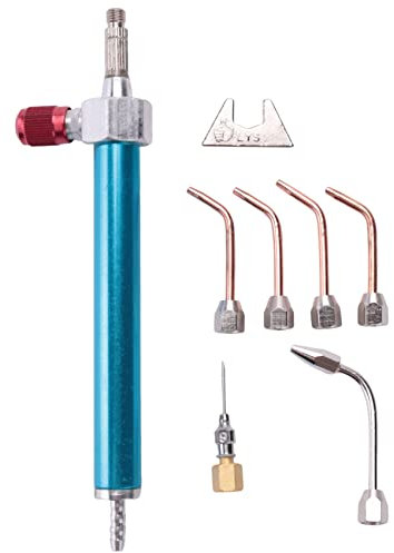 Peukerty Torcia per saldatura ad Torcia per idrogeno ad Accessori per torcia per saldatura portatile Piccoli strumenti per saldatura a ossigeno Strumenti d'