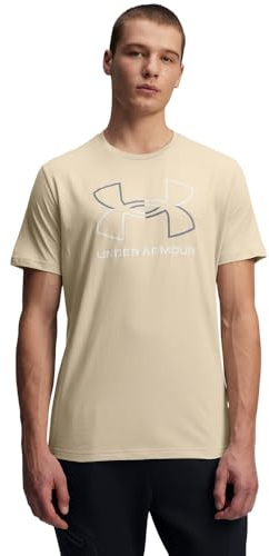 Under Armour Global Foundation kortärmad T-shirt, (289) Kaki Bas/Titan Grå/Titan Grå, L