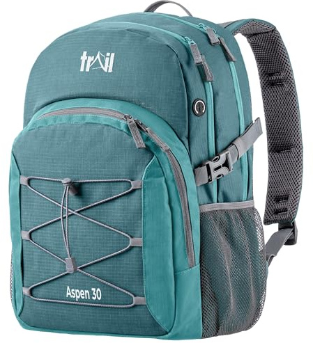 Trail Aspen Day Pack Backpack, 30L, Teal