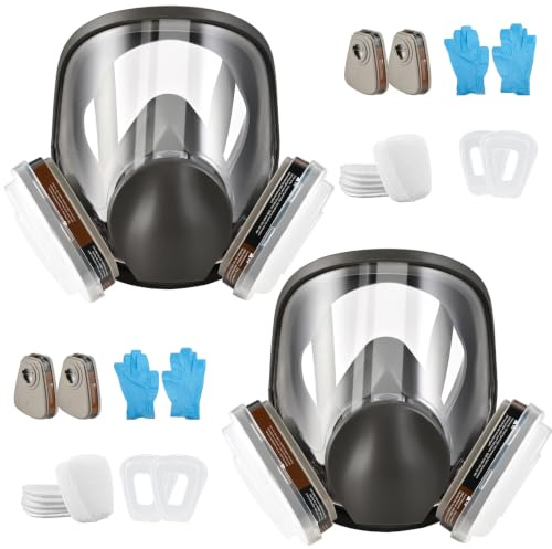faburo Respirateur facial complet réutilisable