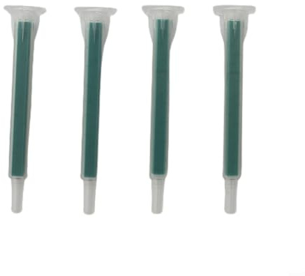 Micpointik 50 boquillas mezcladoras de resina epoxi 2K, puntas mezcladoras estáticas, puntas de 83 mm de longitud para pistolas adhesivas, mezcla precisa de resinas, selladores y barnices industriales