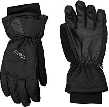 CMP - Herren-Skihandschuhe aus Twill, Schwarz, 9