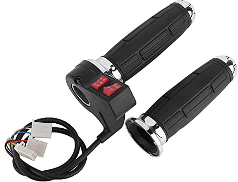 Empuñadura del Acelerador para Bicicleta Eléctrica, Mango Universal de Control de 3 Velocidades con Marcha Adelante y Atrás, Diseño Antideslizante para Bicicletas Eléctricas, Scooters y Triciclos