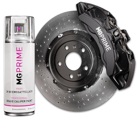 peinture étriers de frein Midnight Black bi-composant en bombe aérosol 400ml (similaire à RAL 9005 Noir foncé)