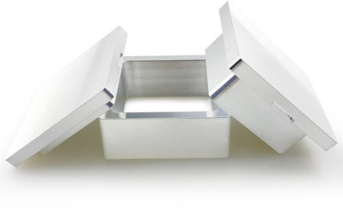 LTQ Vapor 6.3x6.3 cm Quadratische Kolophonium Pre Press Mold, Vorpressform aus Metall für die DIY-Extraktion ohne Lösungsmittel