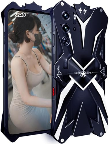 TECSHINE Gaming Metal Phone Case for REDMAGIC 9 Pro 5G. Cover for Nubia Red Magic 9 Pro