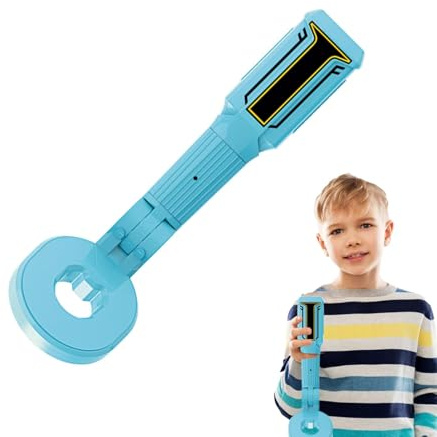 Detector de metales portátil, detector de metales para niños | Juguetes educativos plegables para la búsqueda del tesoro,Detector de oro de joyería, para detectores de metales, puntero para detector