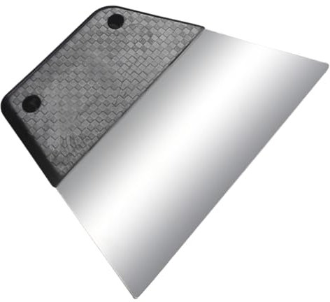 Spatola per tinta – Raschietto in acciaio inox, strumento per applicazione di pellicole per finestre, lavavetri per la maggior parte dei veicoli