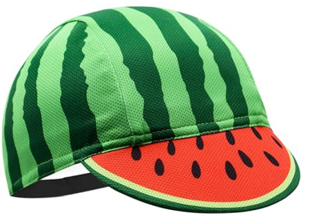 HULG Cappellino da Ciclismo Unisex - Cappellino da Ciclismo in Poliestere - da Indossare sotto Il Casco - Fodera per Casco da Bicicletta Traspirante e Anti-Sudore (Colour-27)