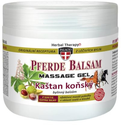 Palacio Baume de cheval Forte Gel de massage – Sans huile minérale, silicone, paraben, paraffine – 600 ml