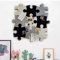 Korktafel-Fliesen, Filz-Pinnwand in Puzzle-Form Mit Selbstklebender Rückseite für Erinnerungen, Fotos, Memos, Anzeigetafel, Pads, Bilder, Zeichnen, Ziele, Notizen - Zuhause, Schule