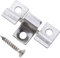 YINETTECH 100 St Decking Versteckt Abstandshalter Verschluss Tafel Clip mit Selbstschneidender Schraube Edelstahl DIY Hardware