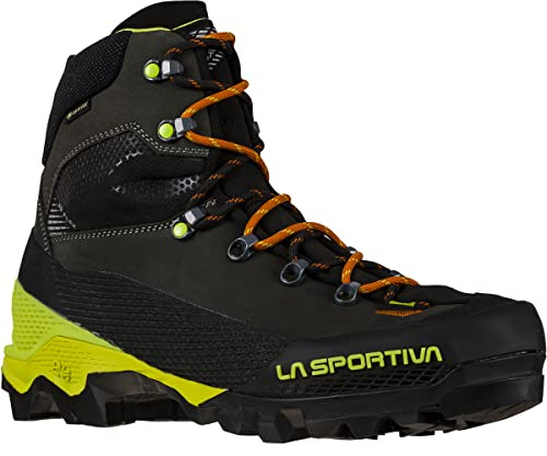 La Sportiva Aequilibrium Lt GTX Carbon/Lime Punch, Scarponi da montagna Uomo, Carbon Lime Punch, 46.5 EU