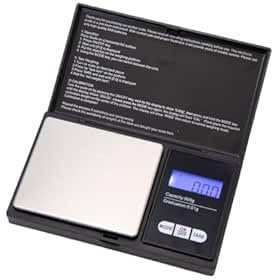 Janjunsi Digitale Küchenwaage Präzisionswaage Mini 500g/0.01g Grammwaage Klein mit LCD-Anzeige Edelstahl-Küchefür Kaffee Kräuter Schmuck Edelsteine