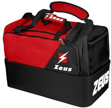 Kitry Borsa Voluntas per Zeus Fondo Rigido Sport Calcio Calcetto Viaggio Allenamento Fitness Palestra Football Bags Relax Tracksuit Training Tempo Libero Borsone Borse
