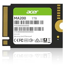 acer MA200 M.2 2230 NVMe SSD 1TB, Read Speed up to 5200 MB/s, PCIe Gen4 Internal Solid State for Steam Deck Handheld Gaming Device Storage Expansion