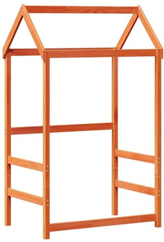 vidaXL Toit de lit pour enfants 108x70x176,5 cm bois de pin massif