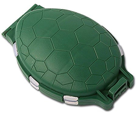 MinnowXY 12 Fächer für Angelköder, Haken, Aufbewahrungsgerät für Koffer, Tasche zu grün