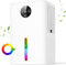 Déshumidificateur d Air 1800ML,Electrique Portable Arrêt Automatique, Minuterie 6/8/10h,déshumidification Efficace,Silencieux,Résistance à La Moisissure,Lumière7 LED Couleur,Chambre,Bain, Armoire