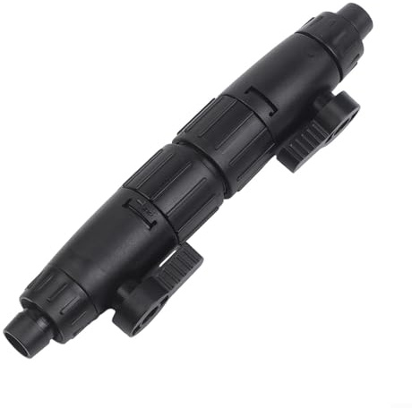 Conector separable, conector de manguera de tanque de peces, válvula de control de agua de acuario, válvula de flujo de agua, sistema de interruptor, con mango de liberación rápida (12 mm)