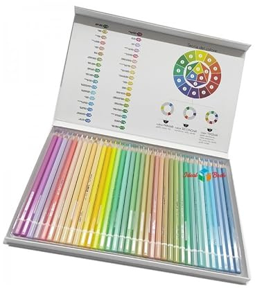 Tinta Unita PASTELLI TINTA UNITA MINA 4,0 new box da 36 pezzi Tonalità Pastello
