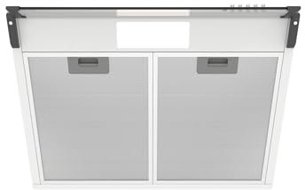 CATA | Campana extractora de cocina | Modelo LF-2060 WH | Campana Convencional | 3 Niveles de Potencia | Capacidad de 195 5m3/h | Clase de Eficiencia Energética C, One size