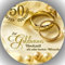 Premium Esspapier Tortenaufleger Tortenbild Goldene Hochzeit T8