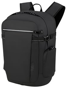 American Tourister Upventure - Mochila para laptop 15.6 pulgadas, 44 cm, 26.5 L, negro (negro)